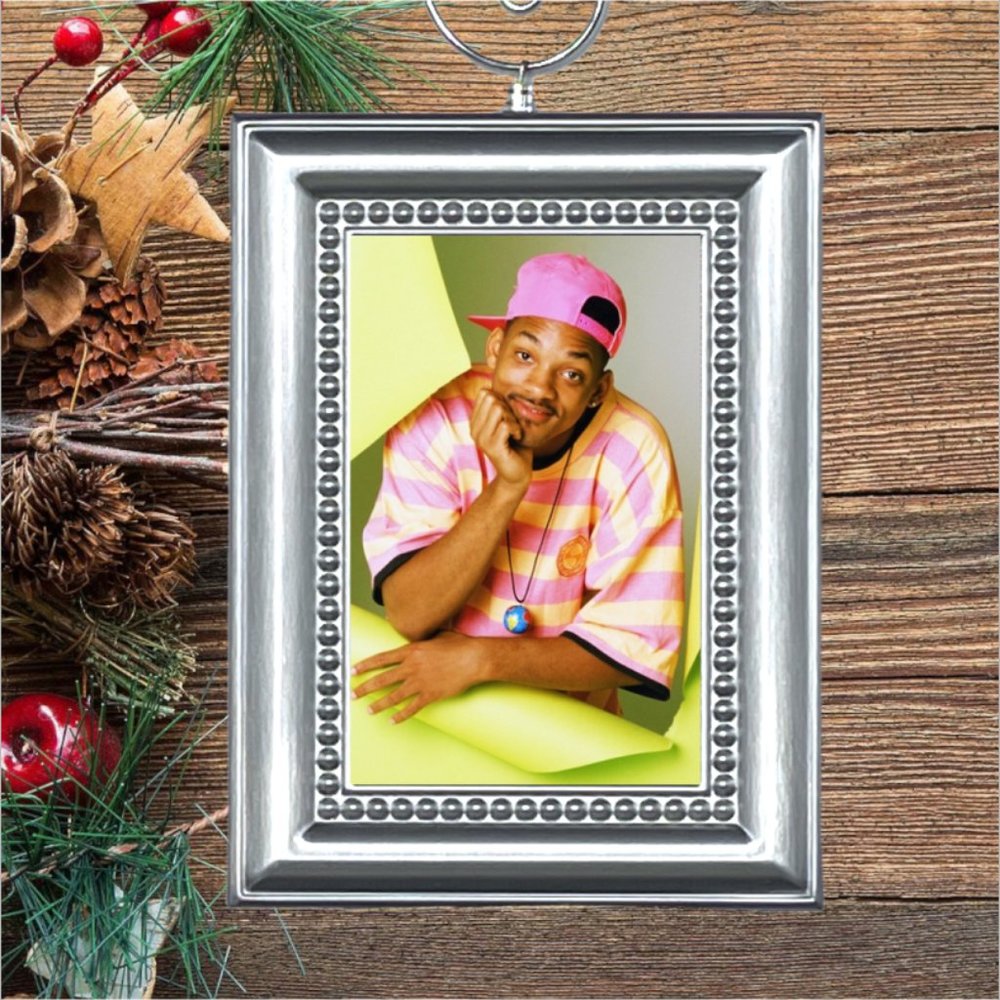 The Fresh Prince of Bel-Air Will Smith TV Show Memorabilia Christmas Ornament